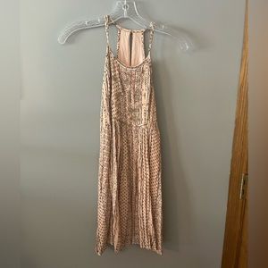 Hollister Pink Boho Beaded Dress